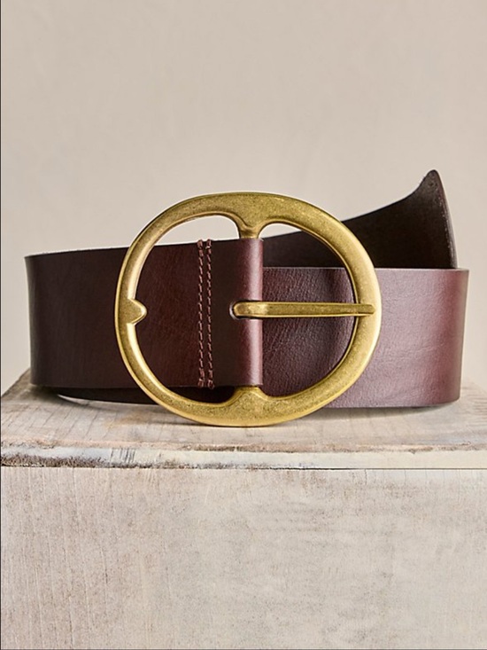 Free People We The Free Brando Hip Belt in Brown | NWT main image 5